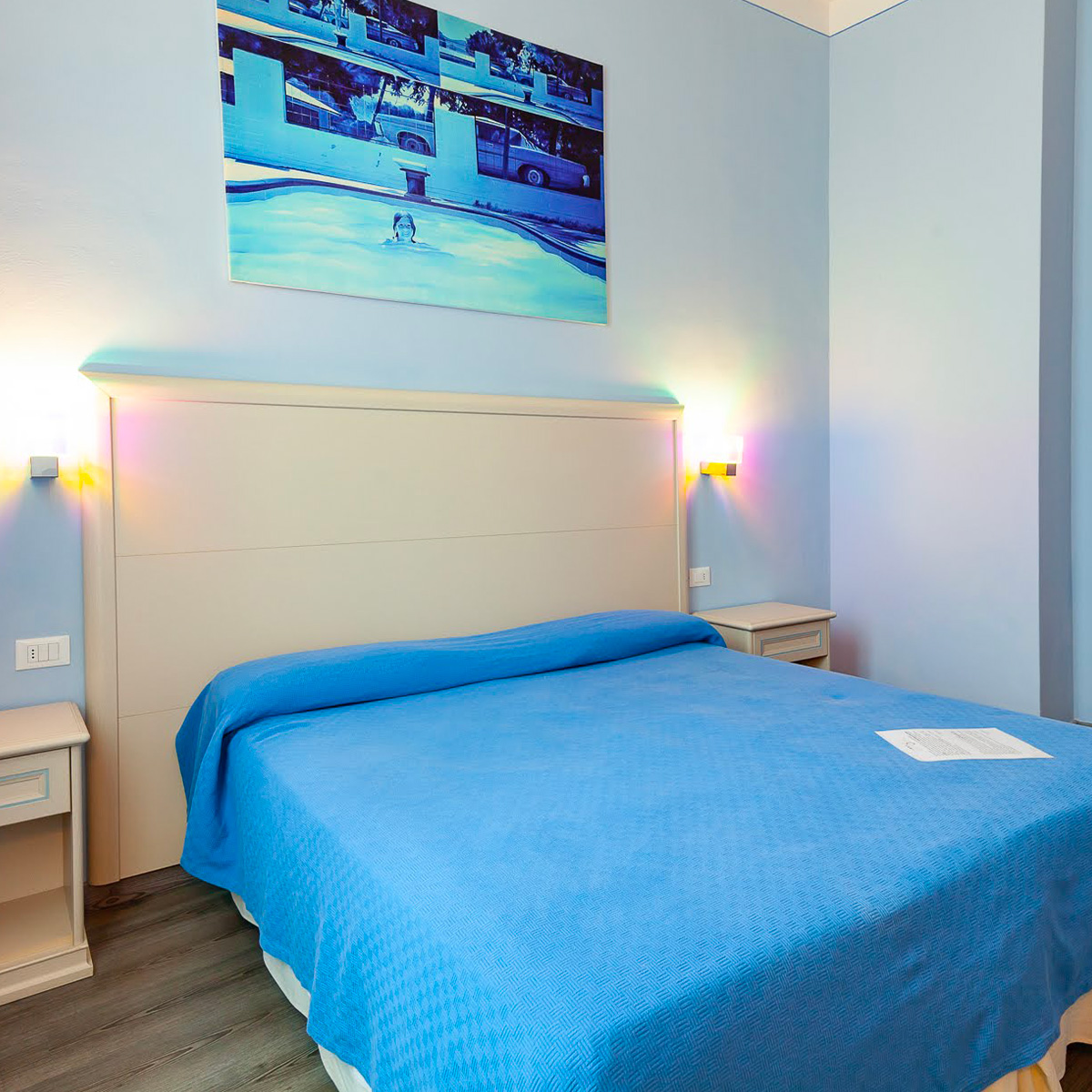 Letto Junior Suite in SmArt Hotel Bartolini a Montecatini Terme