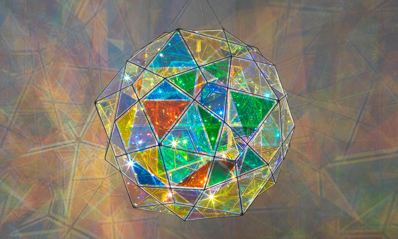 Olafur-Eliasson_Dimmable-firefly-double-polyhedron-sphere-experiment